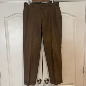 ORVIS Signature Collection flat front slacks